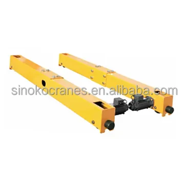 2 Ton 5 Ton European Design Guide Roller Crane End Truck Carriage