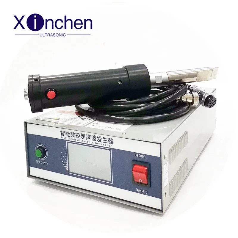 Portable Hand Held Portable Ultrasonic Spot Welder Handheld Manual Ultrasonic Plastic Welding Machine