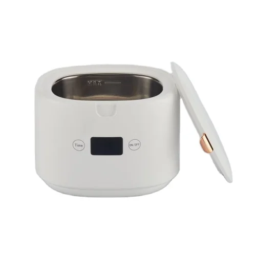 Портативный мини-ультразвуковой очиститель 230 мл для ювелирных изделий серебра колец монет выравнивателей чистки зубных щеток