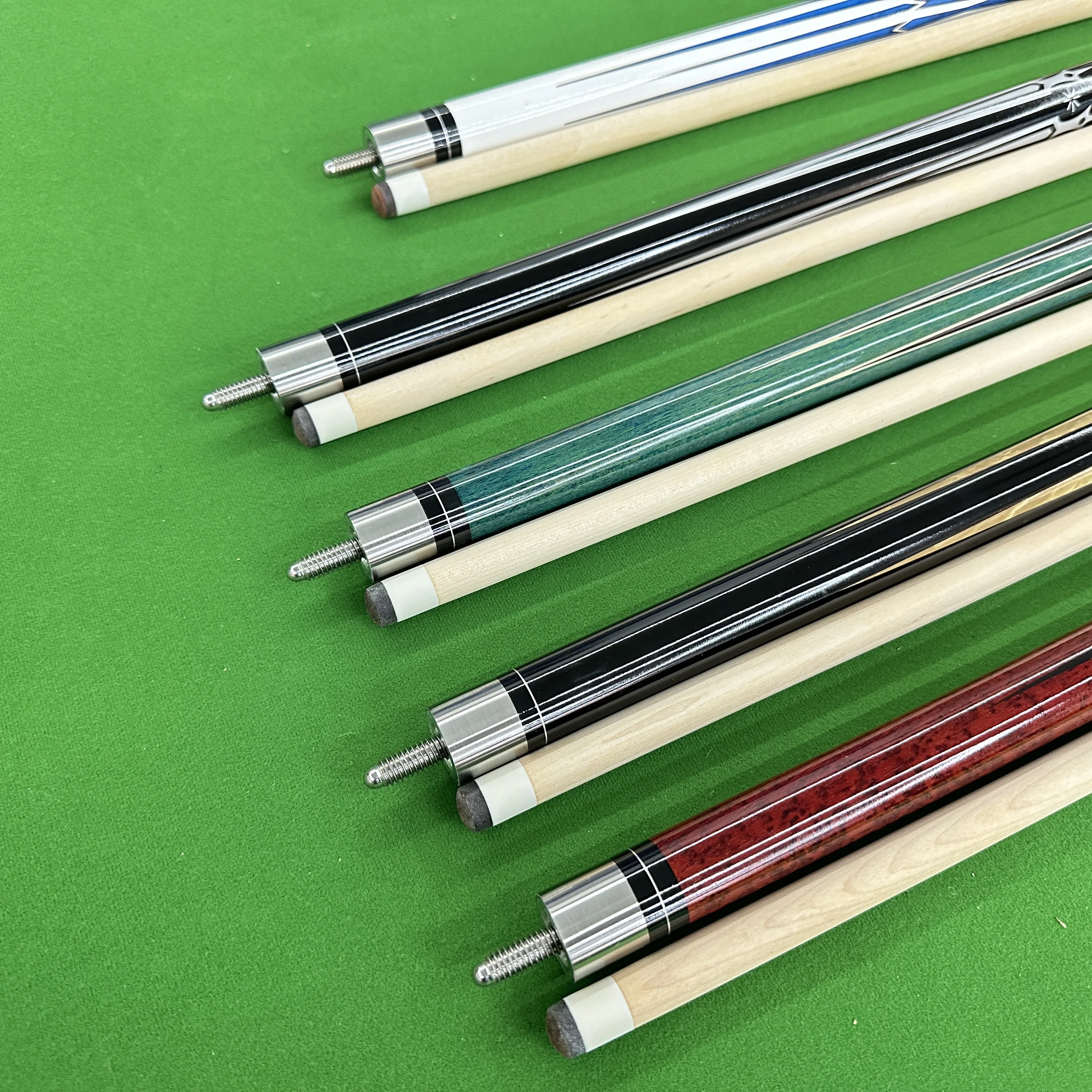 2024 Hot sale Russia cue 160cm length 21 oz billiard cue snooker cue with high quality from billiard manufacture