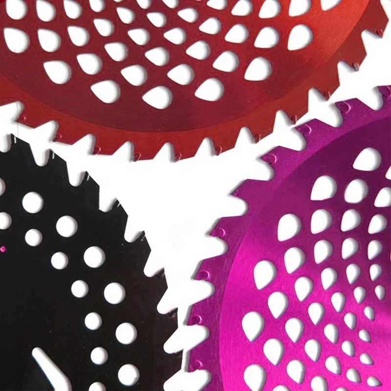 Hoja De Sierra Circular Customizable Anti Winding Grass Alloy Special Circular Saw Blade For Lawn Mower