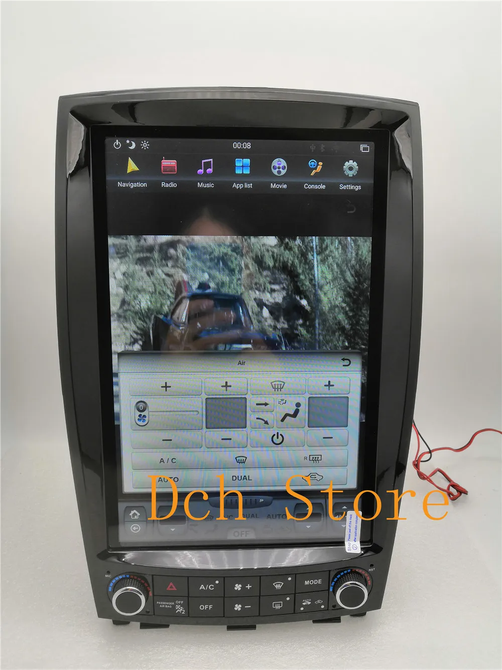 12.1 Vertical tesla style Android 11 Car DVD radio GPS NAVI PLAYER AUTO for Infiniti QX50L QX50 EX25 EX35 128G 8 CORES G6 DSP