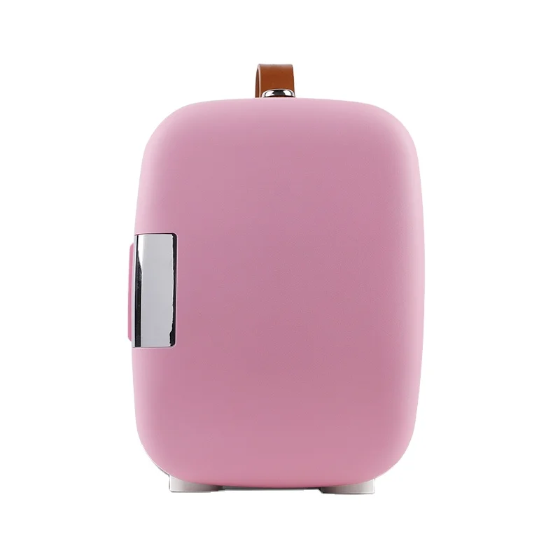 Portable Skin Care Fridge, 4 L/6 Can Cooler Small Refrigerator for Home, Office and Car