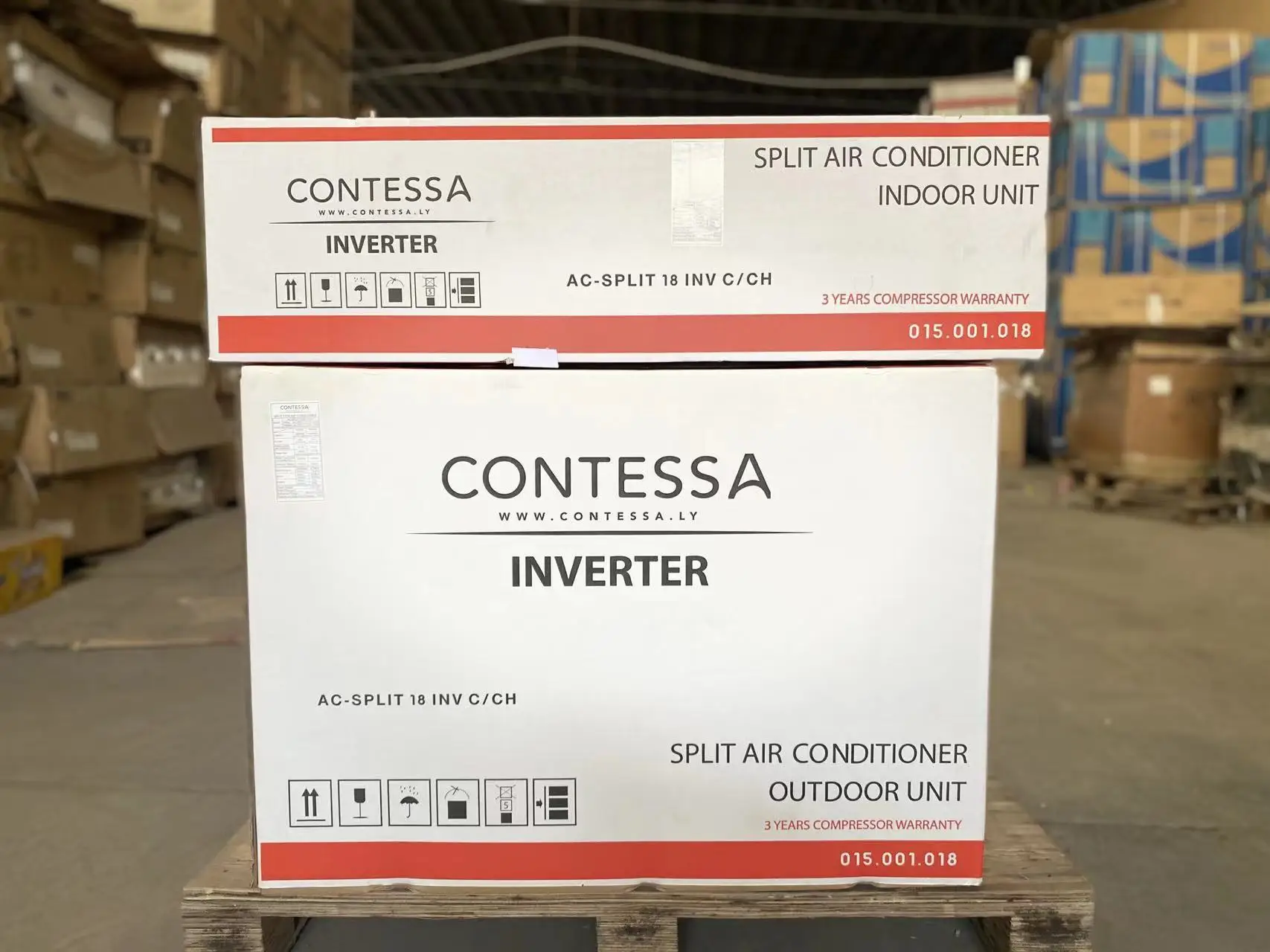 Home Wall Mounted AC CONTESSA 18000btu inverter cool and heat Split Air Conditioning Units Heat Pump Split