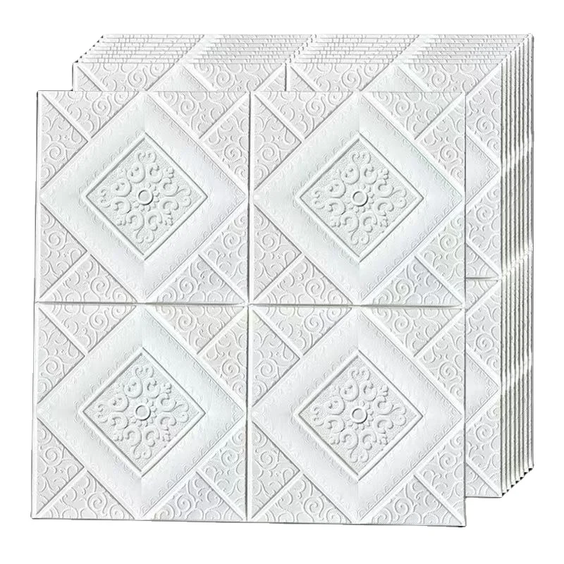 Longtime Modern design waterproof brick stone mural wallpaper 3D geometric decoration wall paper