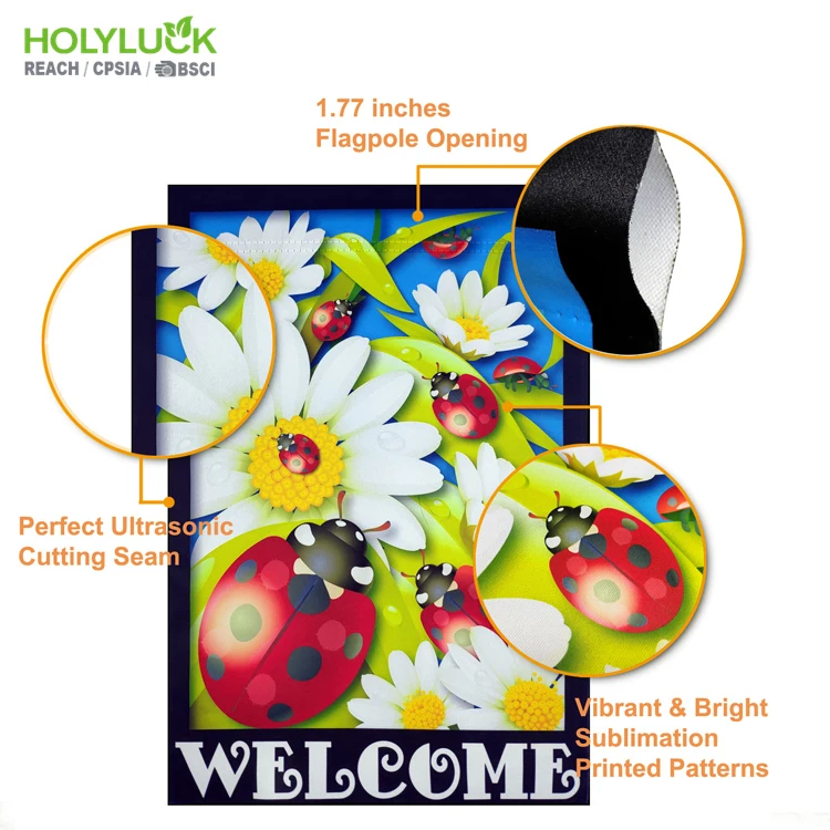 Flag Manufacturer Fast Delivery 100%polyester Cmyk Sublimation Printing Large Custom Flags