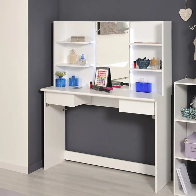 New Modern Minimalist White Integrated Design Toilet Dressing Cabinet for Bedroom Furniture