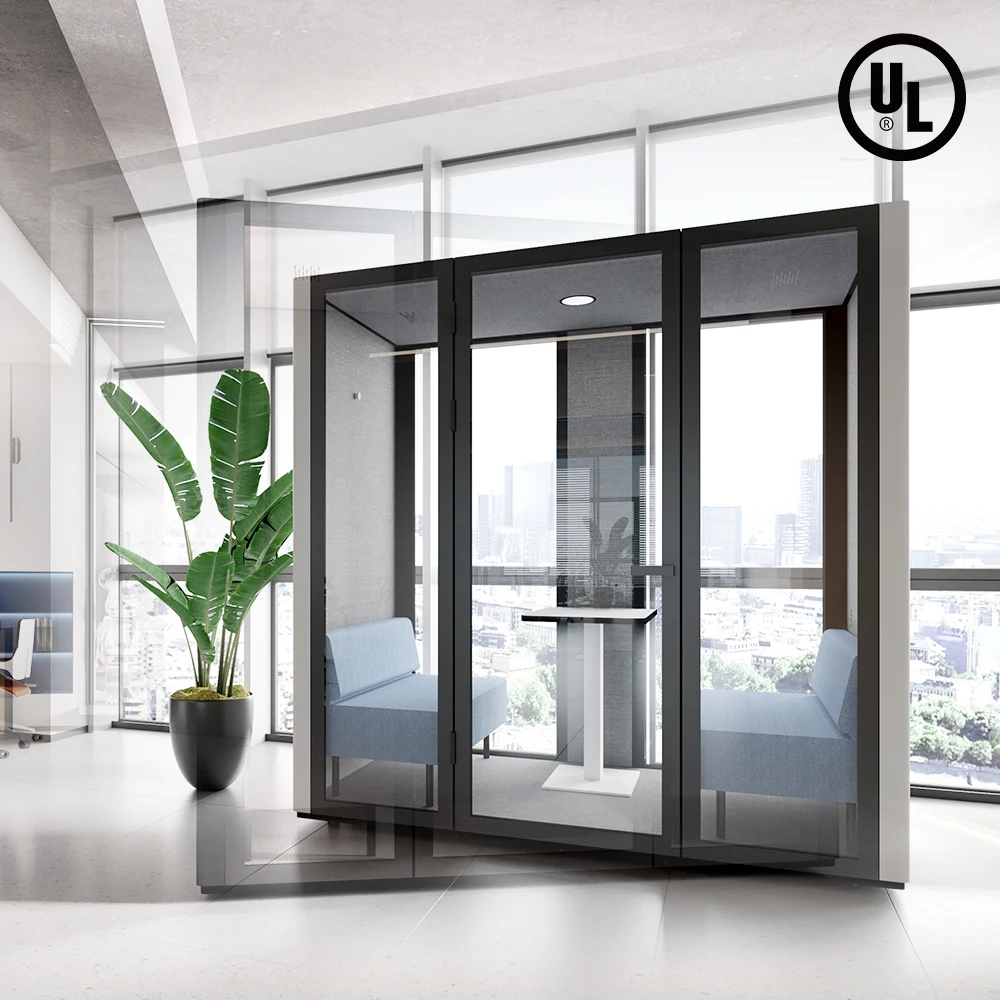 FlexSpace Focus Room Soundproof Pods for Offices Portable Modern Soundproof Pod