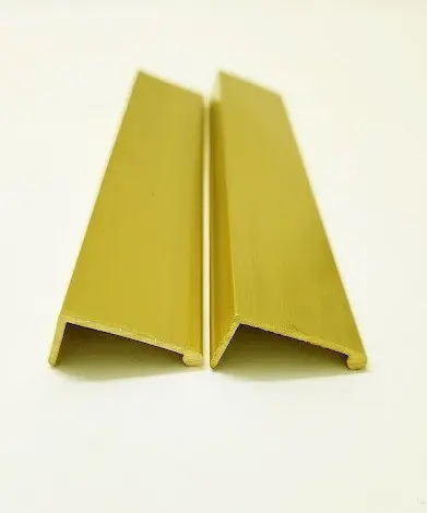 High Quality Brass Profile Strips for Home Accessories Metal Tile Trim by Thuan Thanh Dat Brass TTD-Satisfaction Guaranteed!