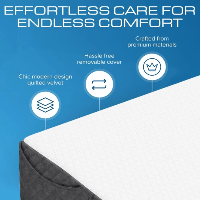 Bed Wedge Pillow For Headboard Bed Gap Filler Noodle Mattress Wedge Pillow Triangle For Sleeping To Fill The Gap