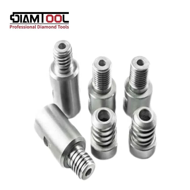 High Quality 1-1/4-7 Male Diamond Core Bit Exchange Adapter with M22 Female Power Tool Accessories for Concrete Drilling Machine