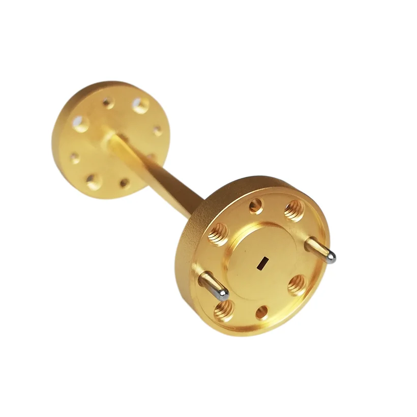 Microwave millimeter wave WR10 twist waveguide components