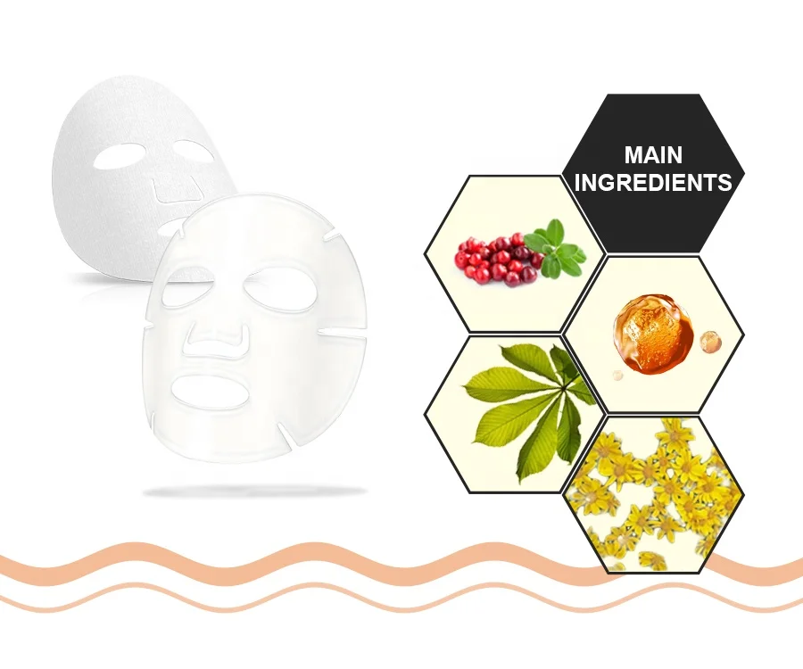  Отбеливающая маска для лица от частного бренда Niacinamide увлажняющая арбутиновая Осветляющая