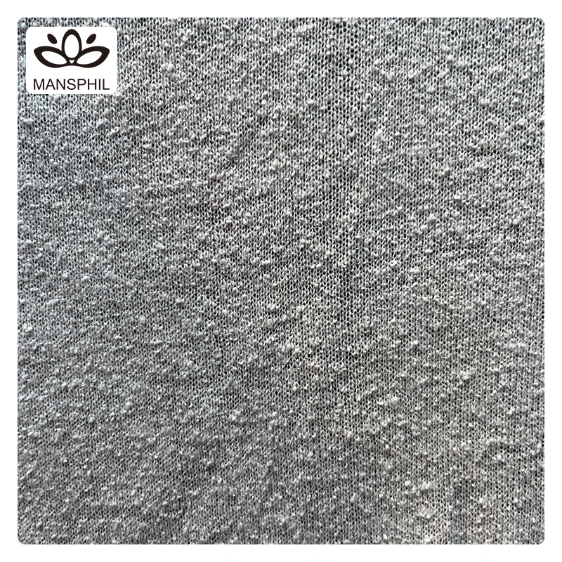 Pure silk noil 100% Fabric for High Quality Garment Making