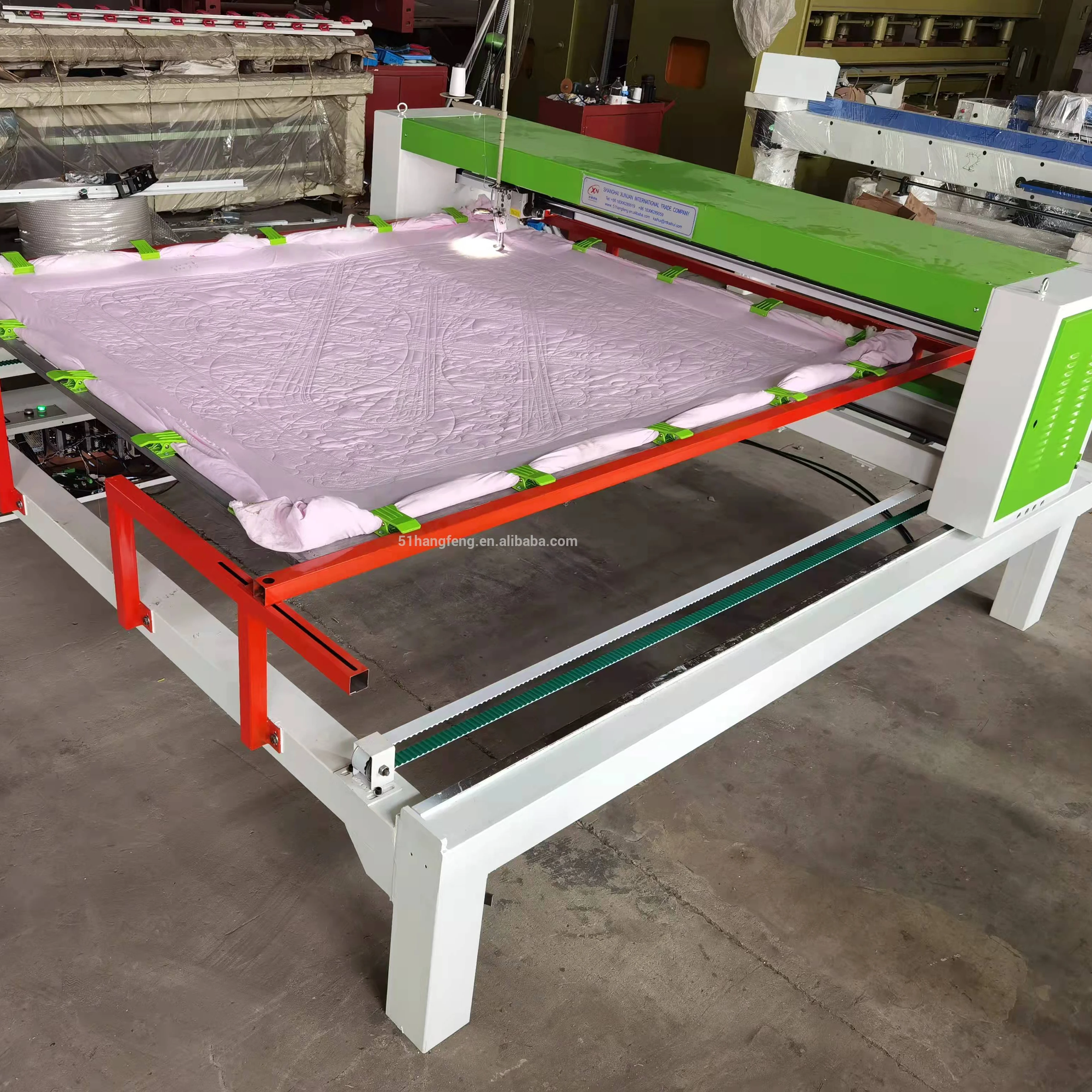 Single Head Quilting Machine Comforter Blanket Sewing Machine Quilting Machine For Quilt Bedding Home Textile Sofa