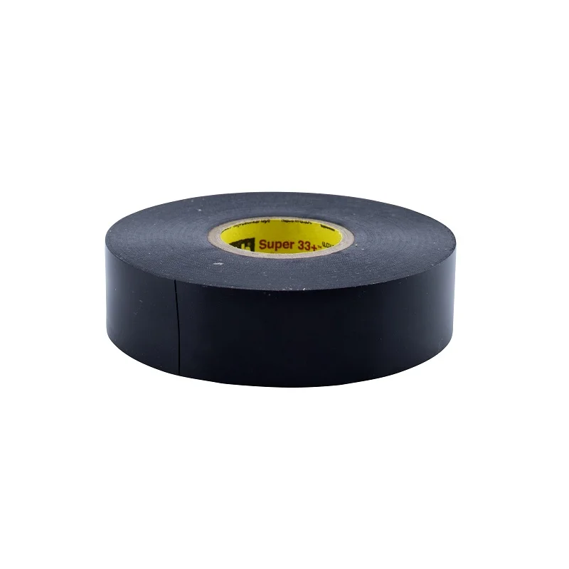 Vinyl electrical insulation tape 3M Super 33+ pvc 0.18mm black rubber adhesive Insulating for electrical application