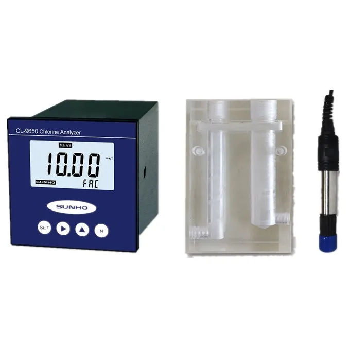 High Accuracy Residual Chlorine Analyzer CL 9650 Conductivity Meter Digital Conductivity Sensor Water Testing  Manufacturer