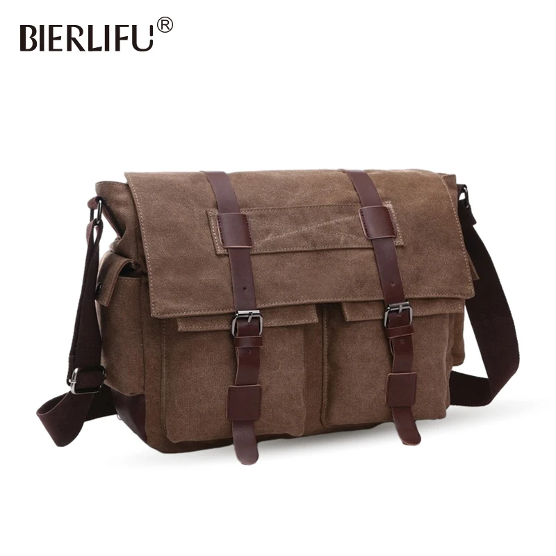 New trendy functional large waterproof outdoor motorcycle travel canvas messenger sling bag hanging cycling bags