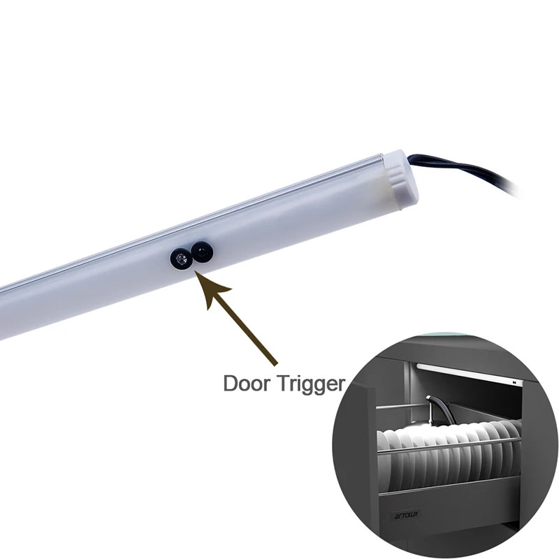 12V NEW light automatic drawer led with sensor, automatic open drawer light Artcilux A2500