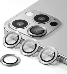 2022 Diamond Camera Lens Protector, 9H Diamond Tempered Glass Camera Cover Screen Protector for iPhone 11 12 13 MINI PRO MAX
