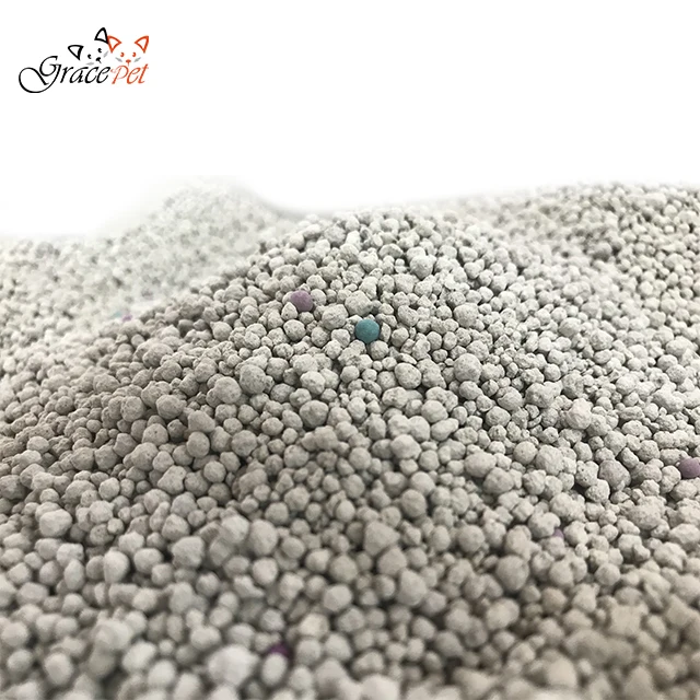 Natural Cat Litter Manufacturers Safe Clumping Bentonite Clay Cat Litter