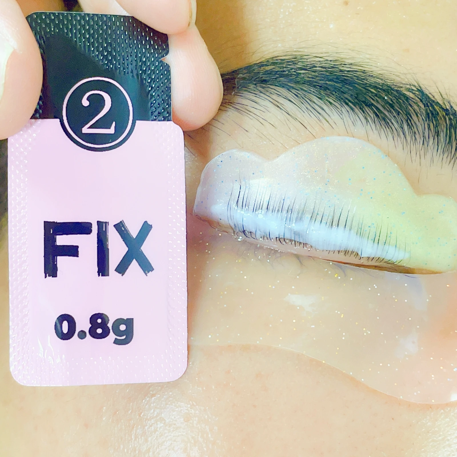 Lash Lift Sachet 0.8ml 7 Minute Eyelash Perm White Lash Brow Lamination Cream Powerful Perm NO.1 2 3 Disposable Lash Lami Lotion