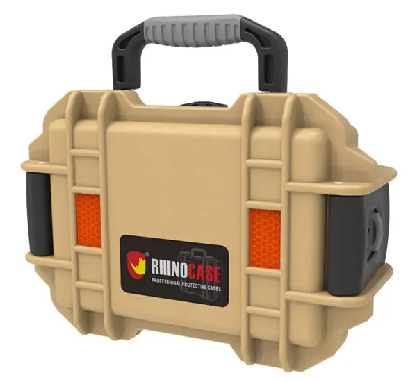 DRX IP67 hard Plastic Waterproof Case 252 * 173 * 101 mm Plastic Equipment Case with Foam