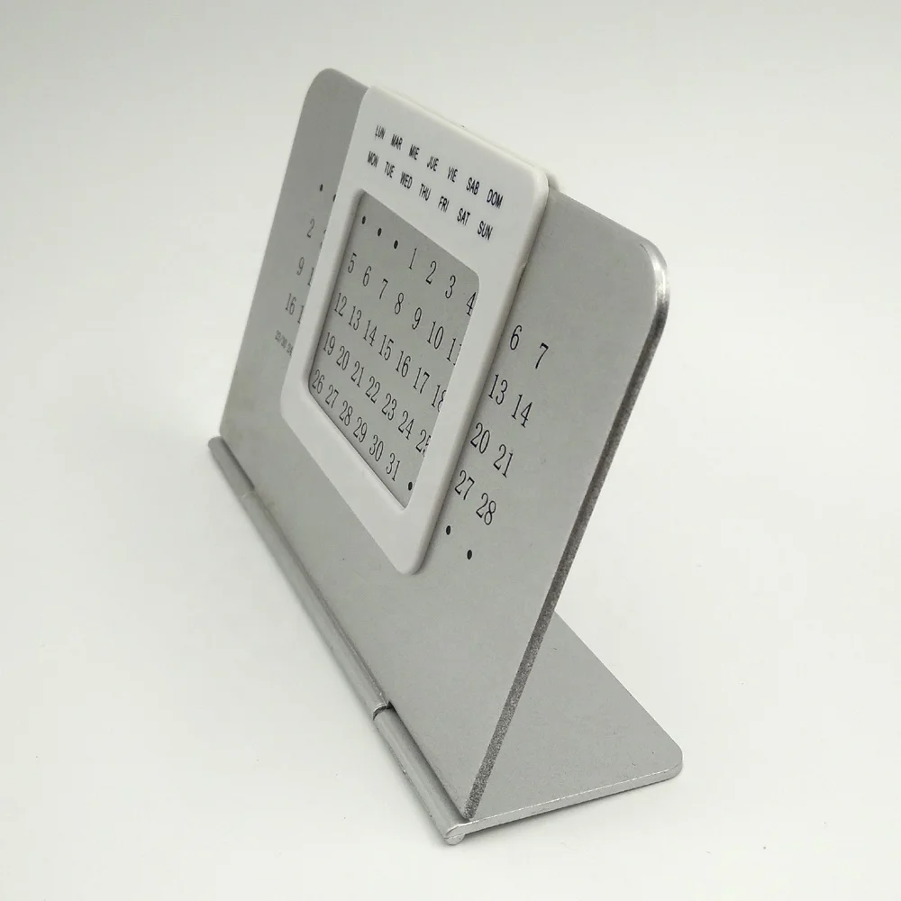
Promotional Cheap Plastic Table Perpetual Calendar 