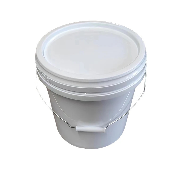 Customized Color Pail Food grade 20L 30L 35L PP plastic bucket With Plastic Handle Lid