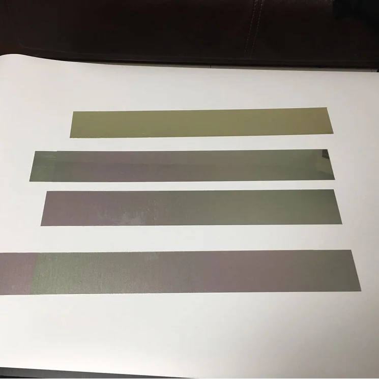 Aluminum reflector sheet plate for UV mercury lamps curing light mirror reflector aluminum plates