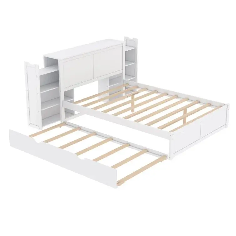 Factory Direct Sale Wooden House Frame Loft Bunk Bed Children Bed