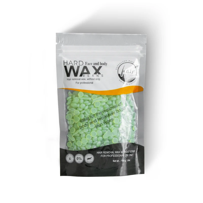 Jiajie body care Pearlescent beeswax hair removal wax paper Depilation Wax Beans