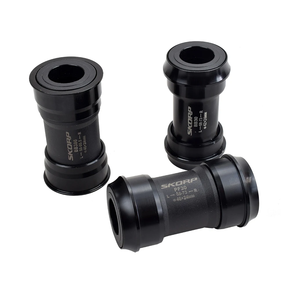 
 Герметичный подшипник велосипедный Нижний Кронштейн 22 24 30 мм MTB PF30 BB30 BB386 BSA30 прессованный сплав дорожный горный велосипед BB наборы  