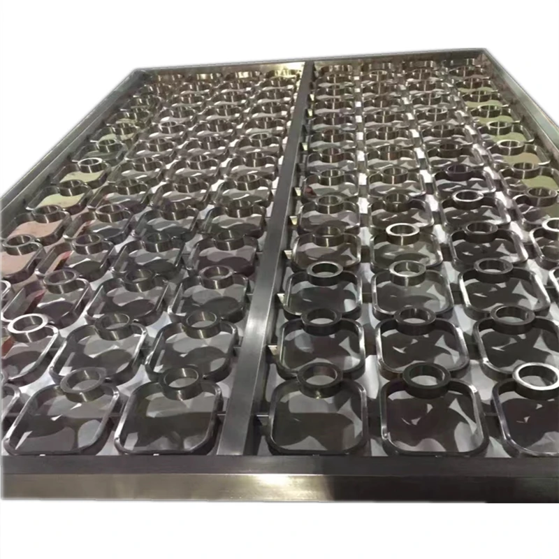
Factory Direct Sales Of Professional Stainless Steel Pipe Welding PVD Coating Indoor Room Divider 