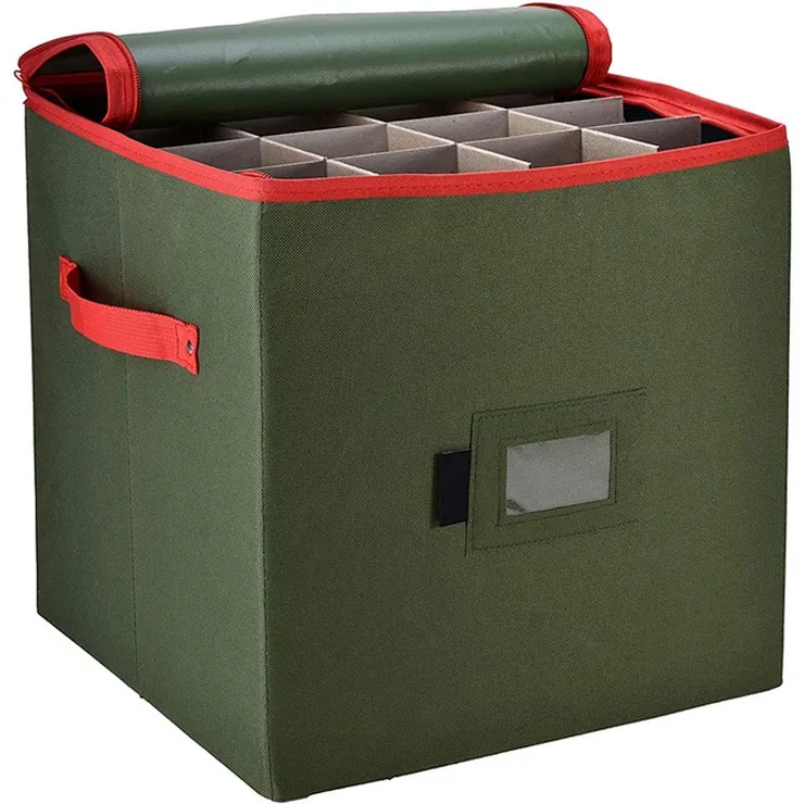 Christmas decoration storage box holiday ornaments separable storage box