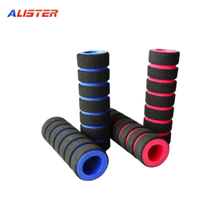 Silicone Hand Grip Training Gym Barbell Weightlifting Dumbbell Kettle Bell Fat Bicycle Handle Grip