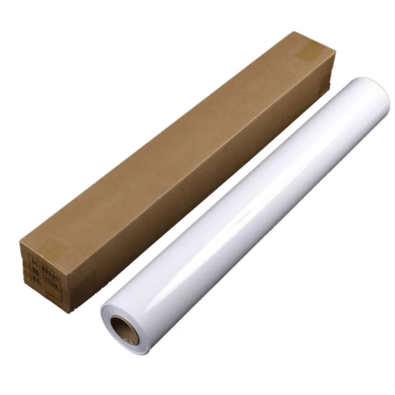 Wholesale Price Printable Glossy/Matt Removable Black PVC Self Adhesive Vinyl Sticker Roll