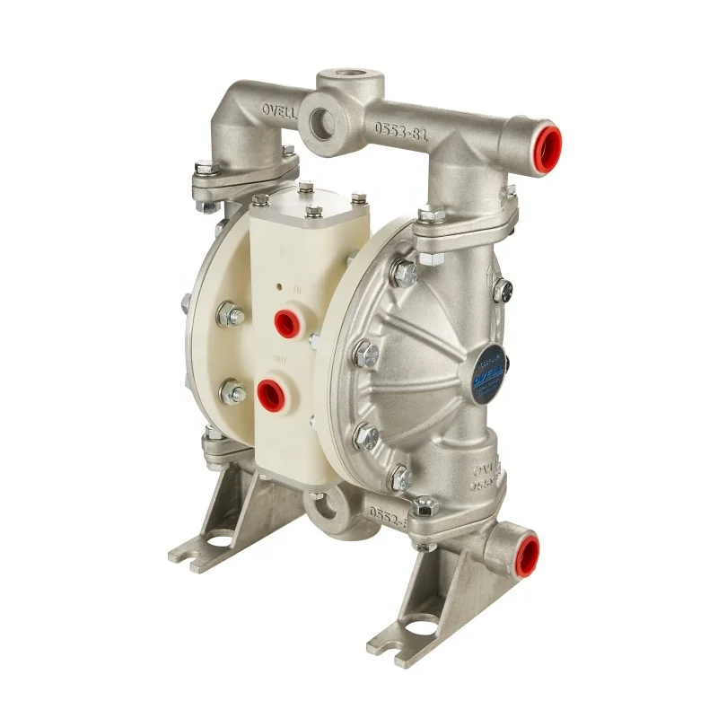 America OVELL A05A 1/2' Aluminum Mini Effluent Pumps/ Air-driven Diaphragm Pump for wastewater treatment