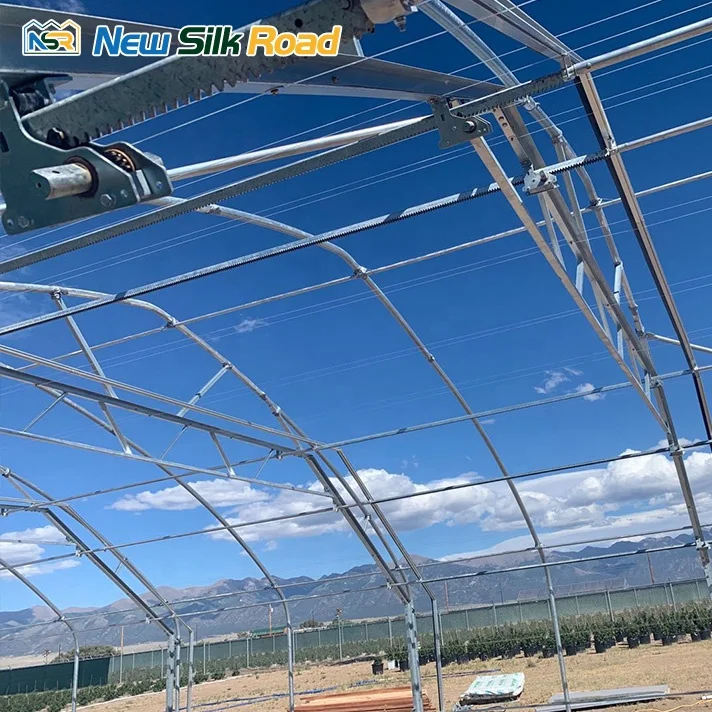 NSR Greenhouse Single Span Blackout Hemp Light Deprivation Greenhouse For Hemp