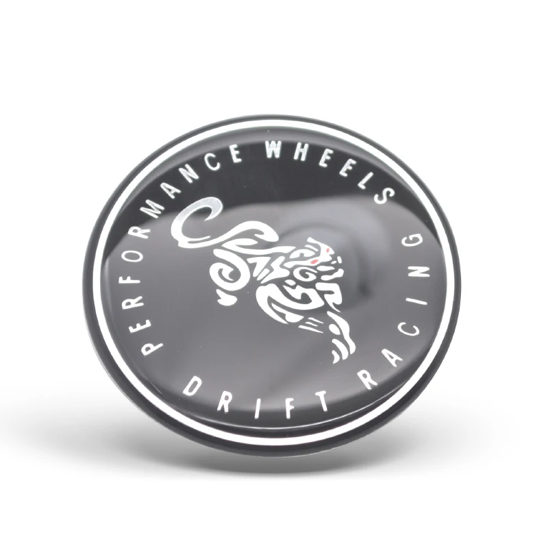 Wholesale and custom stabilized adhesive metal printing hub stickers for wheel center marks