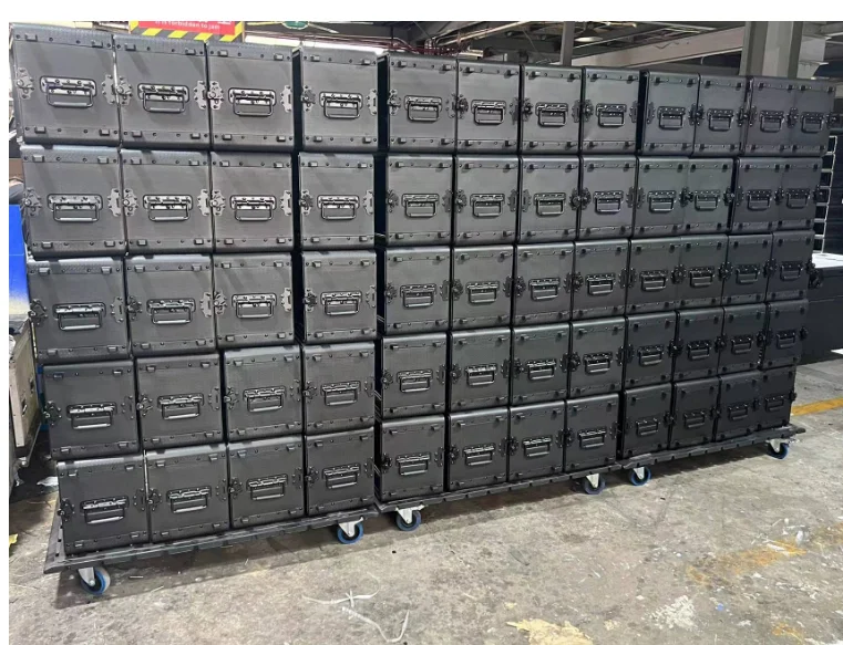 Pro Audio Video Accessories Rack case 2U 3U 4U 6U Plastic 19inch  Flight case