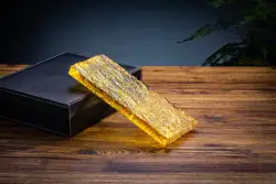 JYG 200x200x15mm hot-melt glass hanging blocks colored glass tile for wall partition