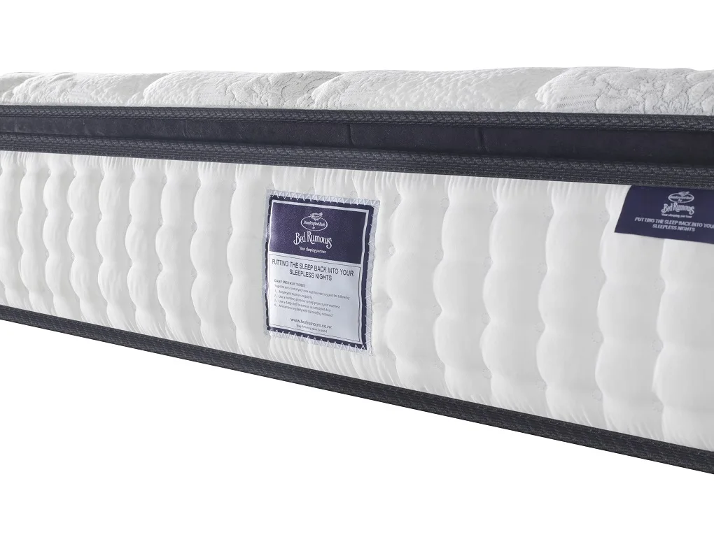 Pillow top king size spring coil mattress luxury hotel pocket spring bed mattresses