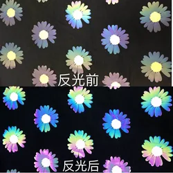 High Visible Lycra Printed Reflective Knitting Fabric for Making Jackets
