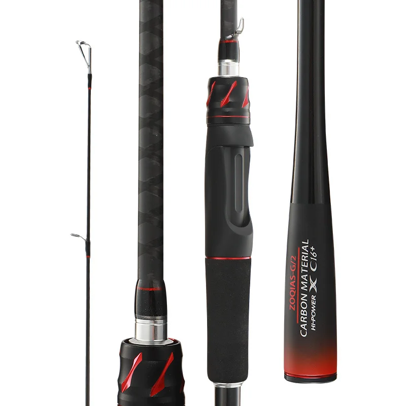 Newbility fishing rod 1.8m 1.98m 2.1m 2.4m 2.7m carbon fishing rod spinning ang casting fishing rod