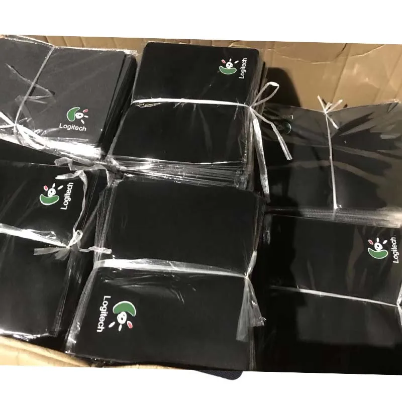 Cheap mouse pad rubber sheet material  black colors office pad office 220*180*1.5mm