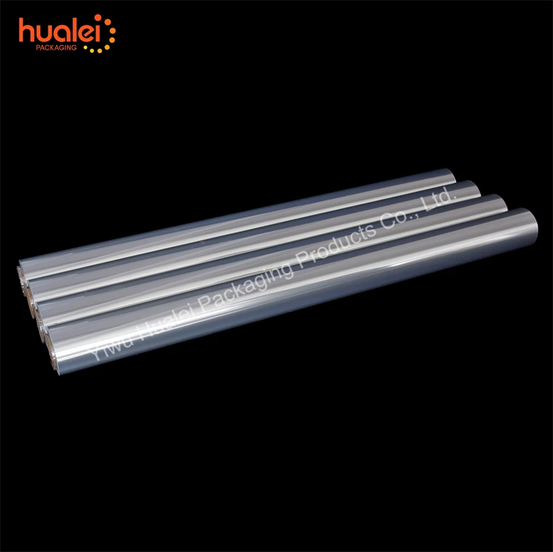 Wholesale Custom Printing Transparent Bopp Plastic Film Roll Soft Clear Flowers Gift Wrapping Bopp Cellophane Roll Film