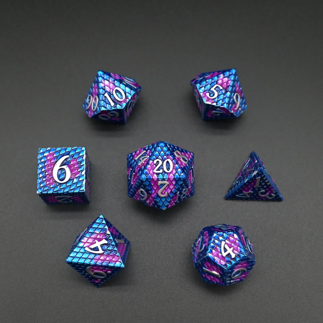 Colour Significant New Arrival Hot Sale Cthulhu DND Metal Dice Set for Board Games