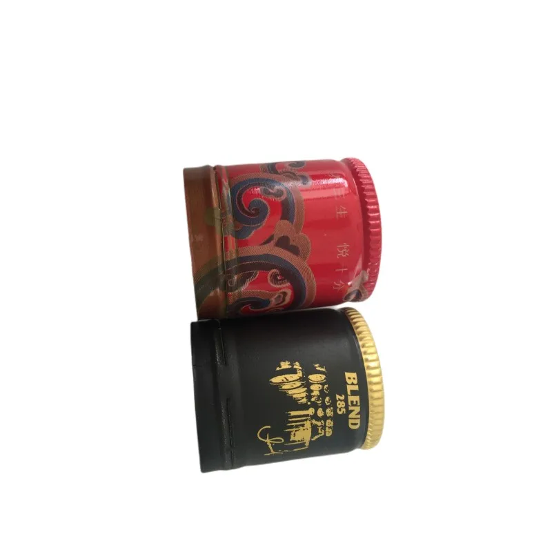 Custom 30x35mm aluminum bottle cap aluminum screw cap for brand whisky vodka liquor