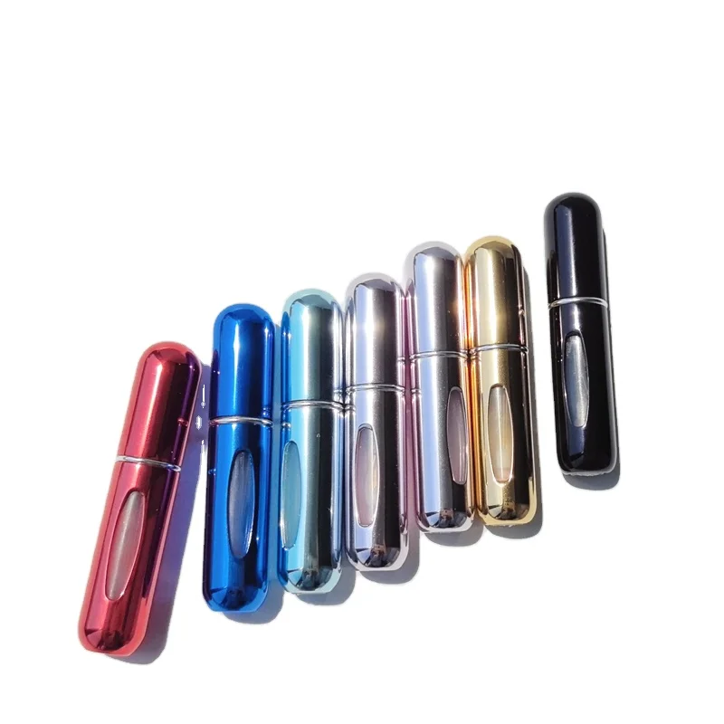 Reused travel sprayer atomizer 5ml luxury pocket mini size empty bottle easy refillable perfume sprayer